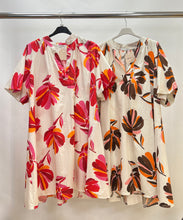 Load image into Gallery viewer, Cotton puff sleeve dress
