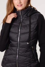 Load image into Gallery viewer, Knitted sleeve padded jacket
