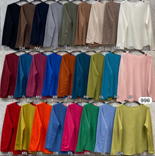 Load image into Gallery viewer, Soft knit round neck jumper
