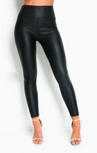 Load image into Gallery viewer, Leather look leggings
