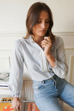 Load image into Gallery viewer, InApril 1986 pinstripe shirt
