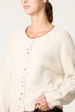 Load image into Gallery viewer, Multicolour button cardigan
