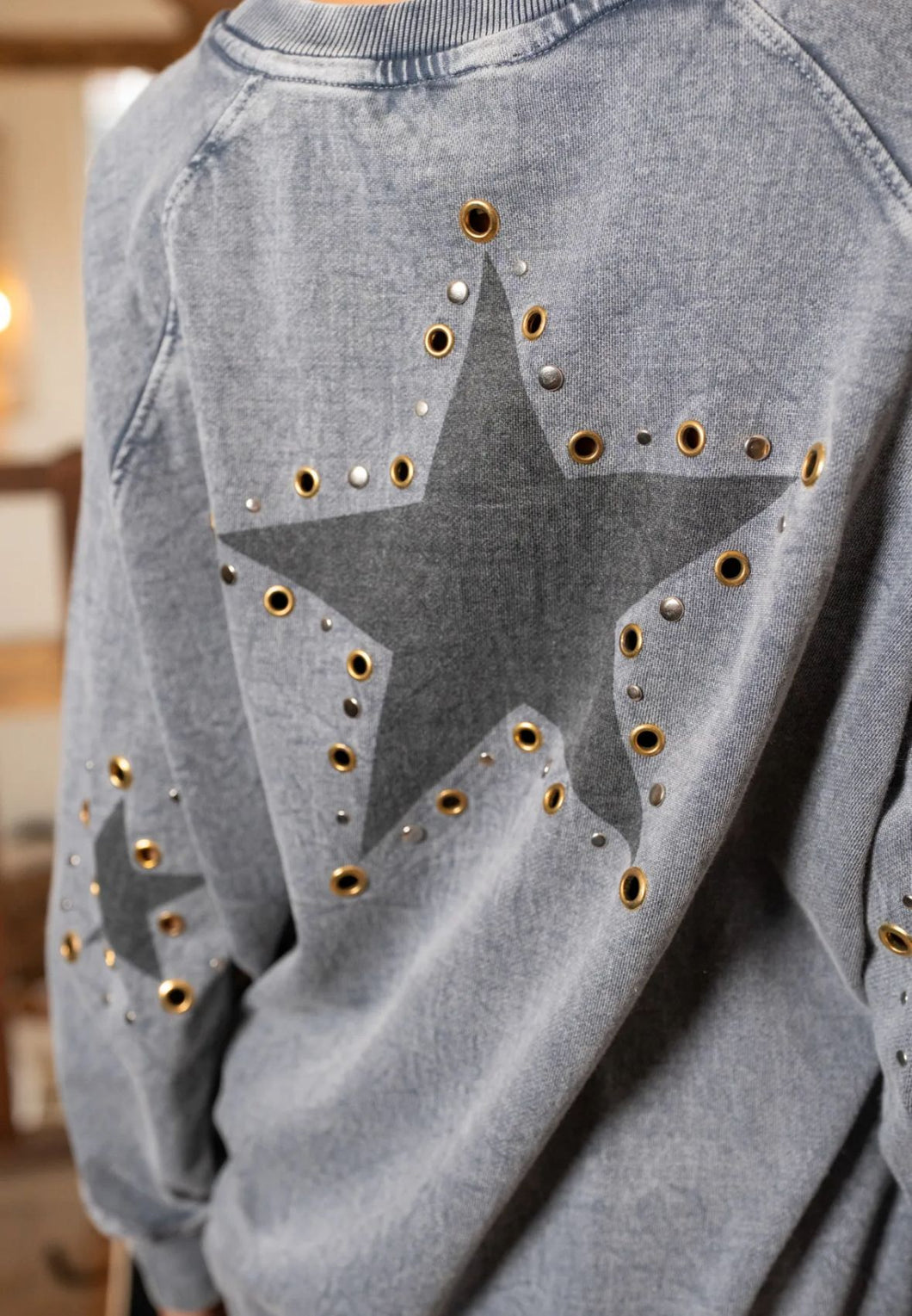 Acid wash sweatshirt