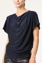 Load image into Gallery viewer, Lurex rouched top
