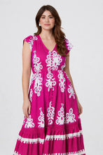 Load image into Gallery viewer, Stella Morgan ikat print dress
