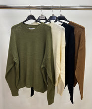 Load image into Gallery viewer, Soft knit mesh jumper
