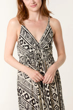 Load image into Gallery viewer, Abstract print strap dress
