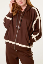 Load image into Gallery viewer, Contrast zip tracksuit
