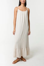 Load image into Gallery viewer, Cheesecloth strappy maxi dress
