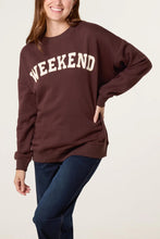 Load image into Gallery viewer, Weekend sweatshirt
