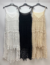 Load image into Gallery viewer, Crochet two piece dress
