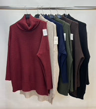 Load image into Gallery viewer, Roll neck oversized jumper
