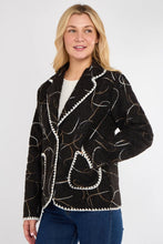 Load image into Gallery viewer, Blanket stitch coat
