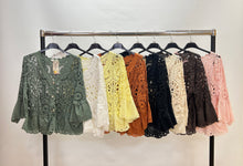 Load image into Gallery viewer, Crochet cardigan

