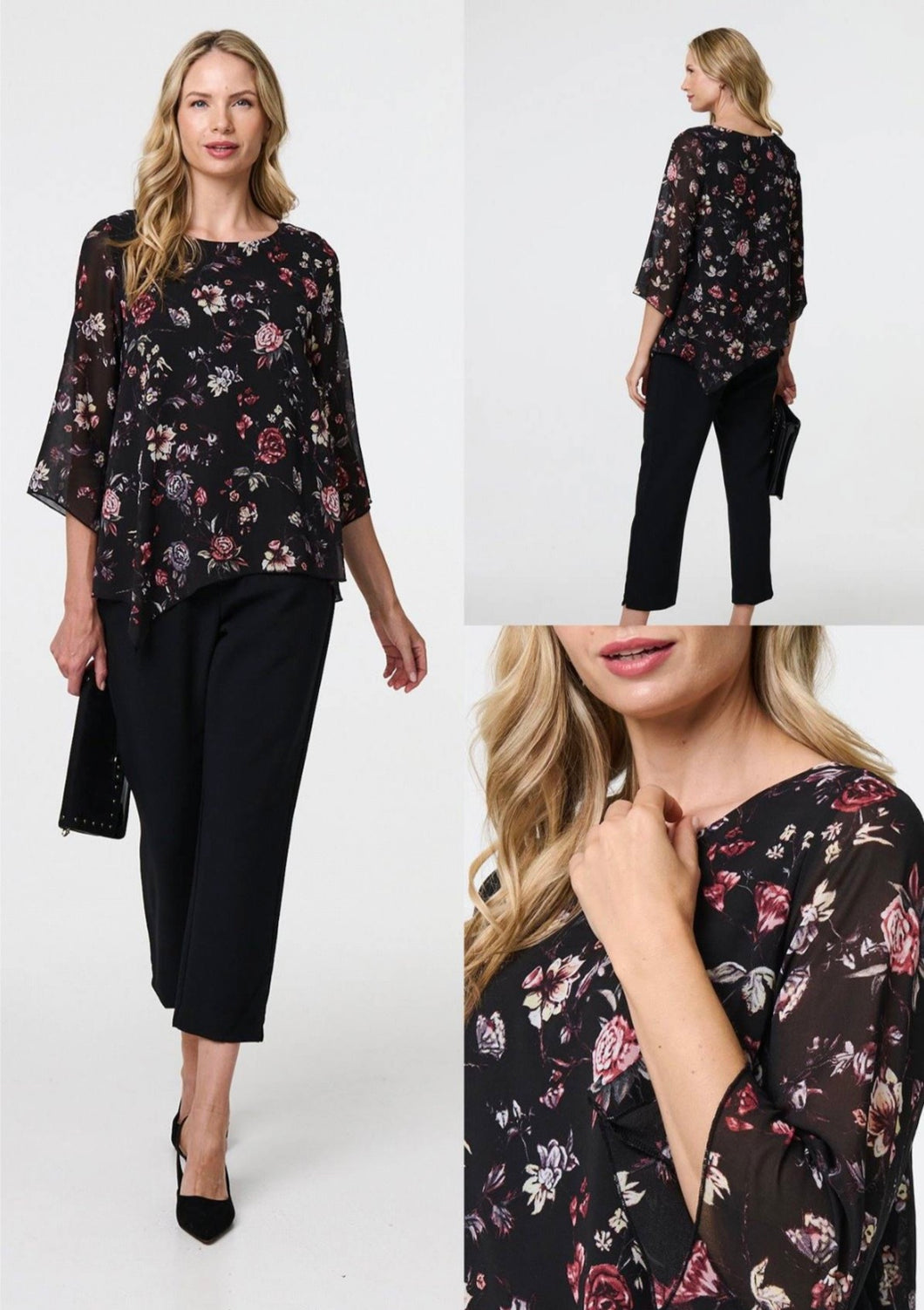 Stella Morgan floral top