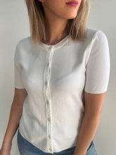 Load image into Gallery viewer, InApril 1986 soft knit short sleeve jumper
