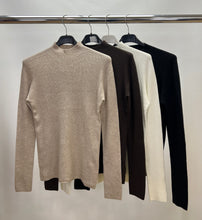 Load image into Gallery viewer, Soft knit high neck jumper
