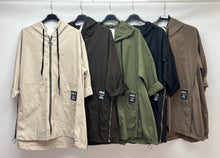 Load image into Gallery viewer, Zip detail rain mac jacket
