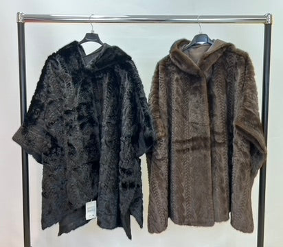 Detailed teddy hoody coat