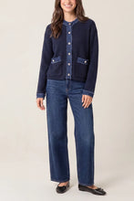 Load image into Gallery viewer, Denim detail jumper
