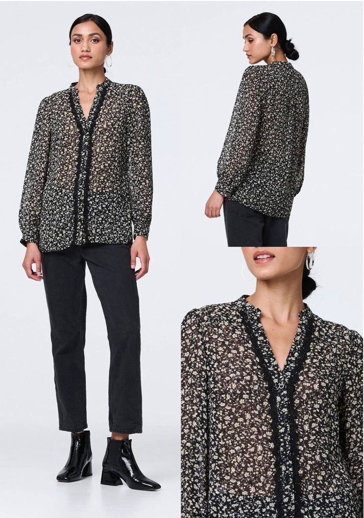 Stella Morgan printed shirt