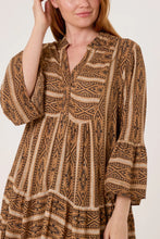 Load image into Gallery viewer, Aztec tunic dress
