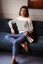 Load image into Gallery viewer, InApril 1986 breton stripe button jumper
