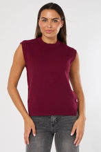 Load image into Gallery viewer, Sugarbabe herringbone knit tank top
