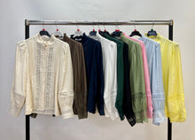 Load image into Gallery viewer, Bisou Project lace shirt
