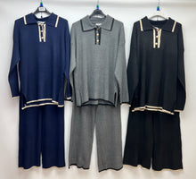 Load image into Gallery viewer, Contrast knitted co-ord set
