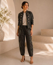 Load image into Gallery viewer, Camouflage cotton military jacket
