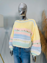 Load image into Gallery viewer, Multicolour knitted jumper
