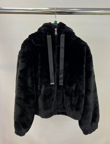 Teddy bear hooded jacket