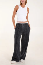 Load image into Gallery viewer, Acid wash waistband cotton jogger
