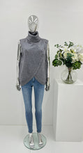 Load image into Gallery viewer, Roll neck sleeveless jumper
