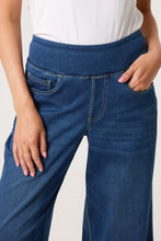 Load image into Gallery viewer, QED pull on denim trouser
