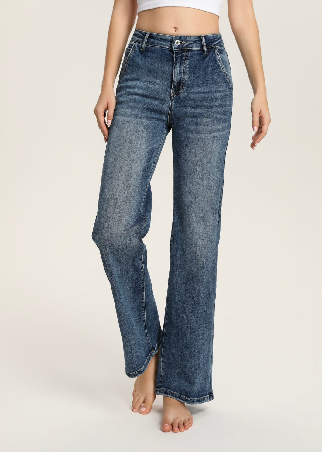 Melly straight leg jeans