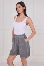 Load image into Gallery viewer, Sugarbabe stonewashed linen shorts
