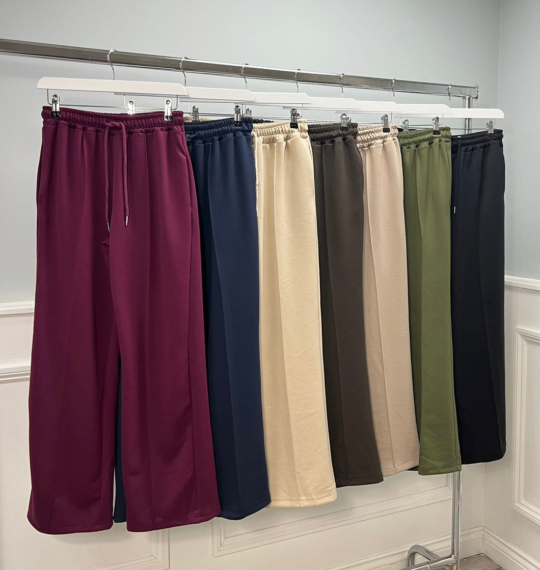 Straight leg jogger