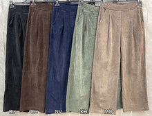 Load image into Gallery viewer, Sugarbabe corduroy wide leg trouser

