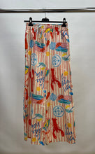 Load image into Gallery viewer, Printed stripe cotton trouser
