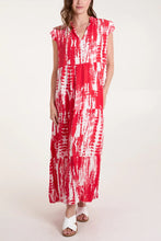 Load image into Gallery viewer, Tie dye tiered dress

