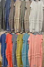 Load image into Gallery viewer, Sugarbabe stonewashed linen dress
