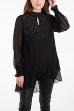 Load image into Gallery viewer, Dimante chiffon top
