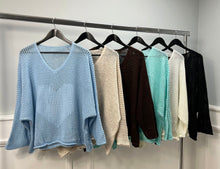 Load image into Gallery viewer, Heart knitted jumper
