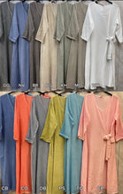 Load image into Gallery viewer, Sugarbabe stonewashed linen dress
