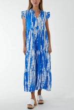 Load image into Gallery viewer, Tie dye tiered dress

