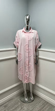 Load image into Gallery viewer, Cotton embroidered shirt dress
