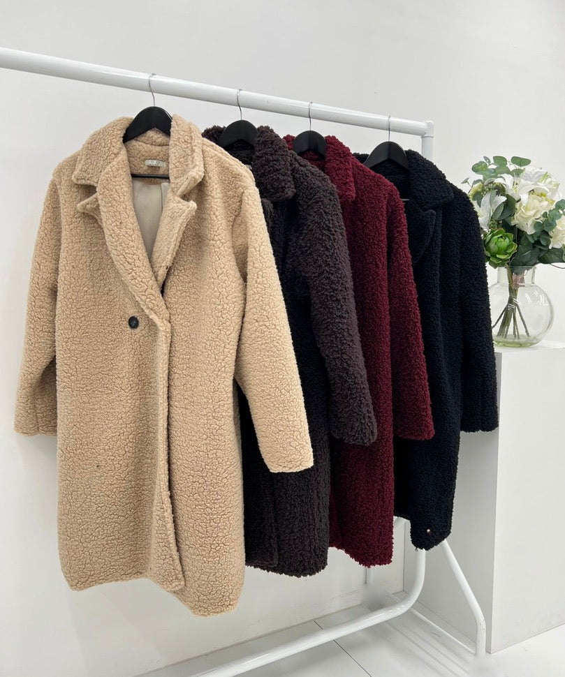 Teddy bear coat