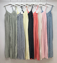 Load image into Gallery viewer, Stripe strap jumpsuit
